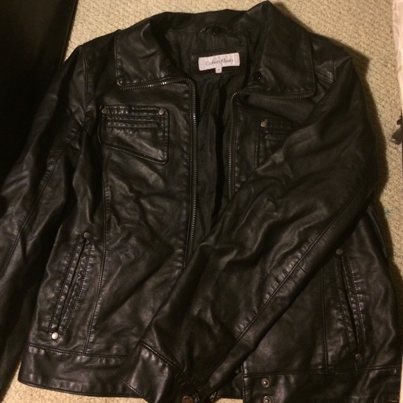 Size M, Calvin Klein Faux Leather Jacket