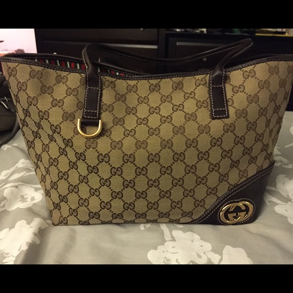 Authentic Gucci tote