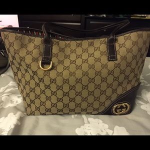 Authentic Gucci tote