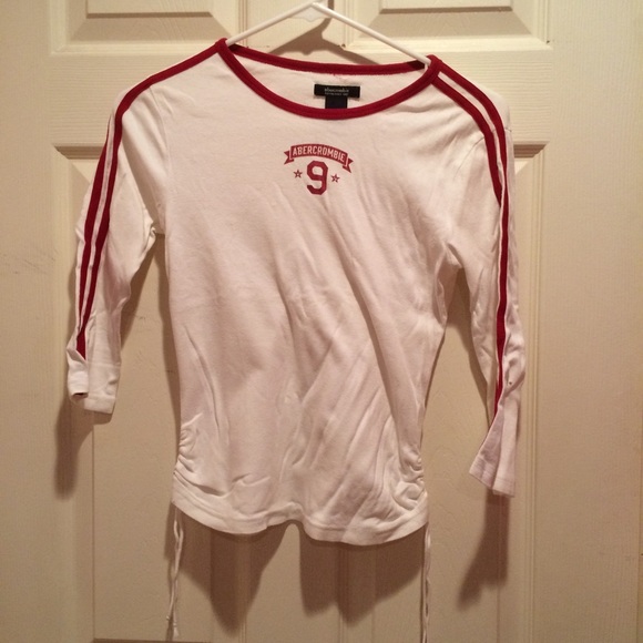 Abercrombie 3/4 Sleeve Brand Tee (CXL)