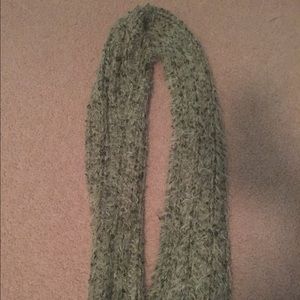 Hand Knitted Green Scarf