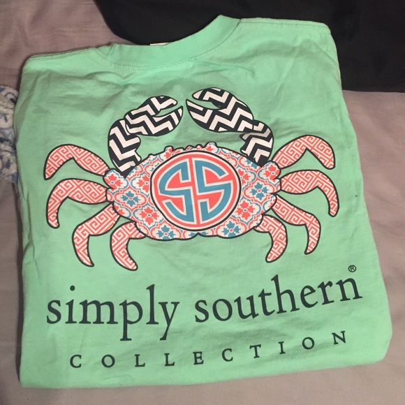 Green simply southern Tshirt