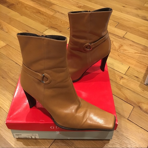 Guess cognac Talent boot in size 8.5