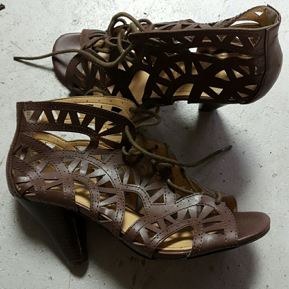 Gladiator ankle heels