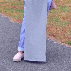 Light pink platform espadrilles shoes