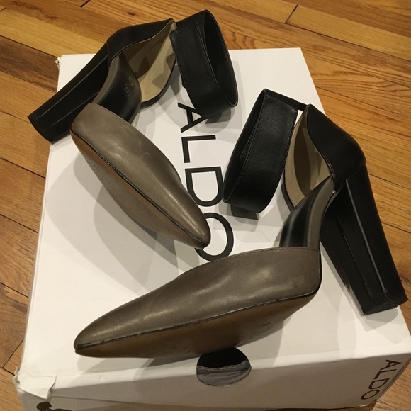 Aldo Nolazco in grey/blk combo sz8 - Picture 2 of 4