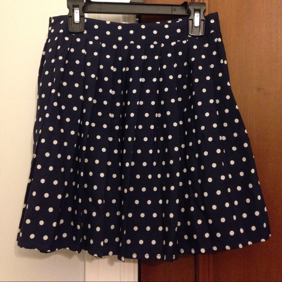 Polka dot pleated skirt - Picture 3 of 3