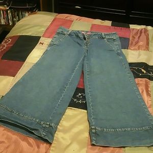 Fiorucci wide led capris