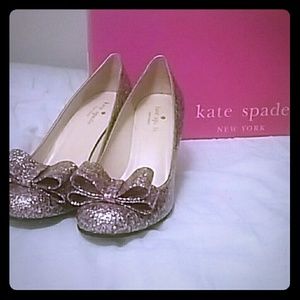 Kate Spade Krysta Glitter Heels