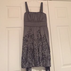 Grey/titanium dress