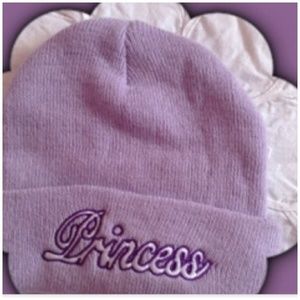 PRINCESS LILAC BEANIE CAP NWOT PRINCESS LILAC BEANIE CAP NWOT