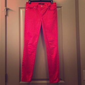 Fun red skinny jeans!!