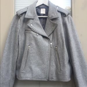 GAP Grey Moto Jacket