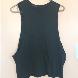 Brandy Melville black muscle tee