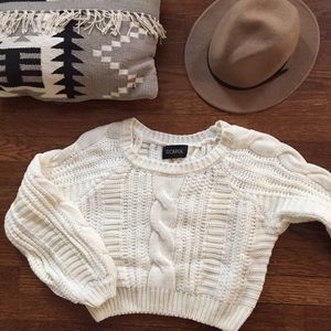 Crop Cozy Sweater