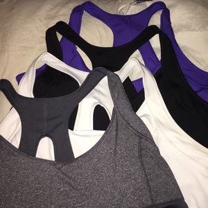 Old Navy active tops White/black/gray/purple/pink
