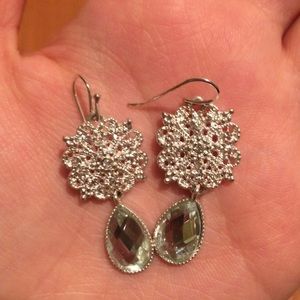Beautiful earrings. Costume jewelry worn once