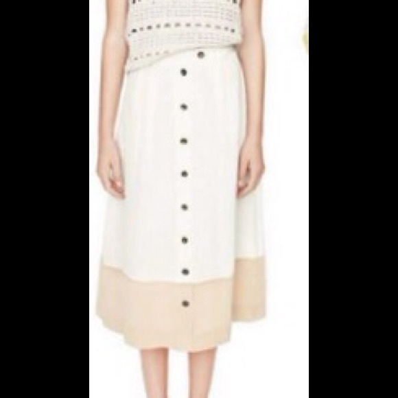 Madewell silk midi skirt - a classic piece!