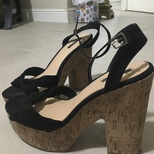 Black forever 21 wedges