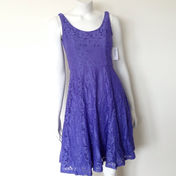 Dress Barn Dresses & Skirts - NWT Lace Blue Dress