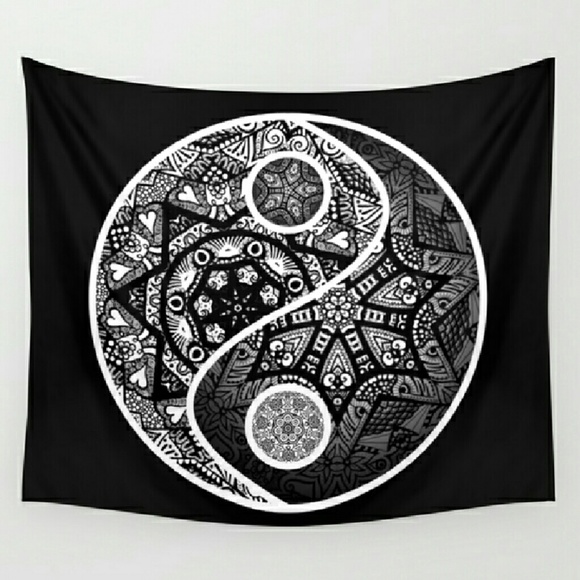 Yin yang tapestry