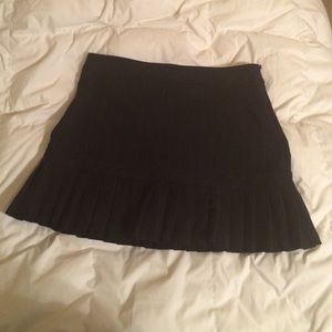 Pin stripes mini skirt