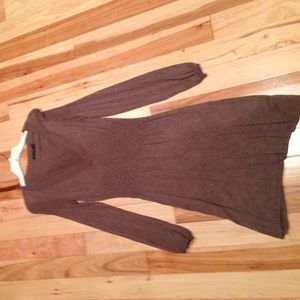 The Limited - long sleeve light sweater dress