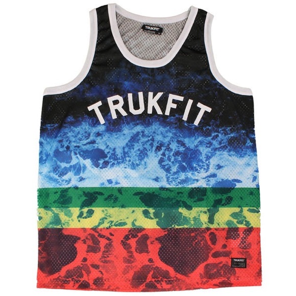 Trukfit Graphic Mesh Tank top Size L