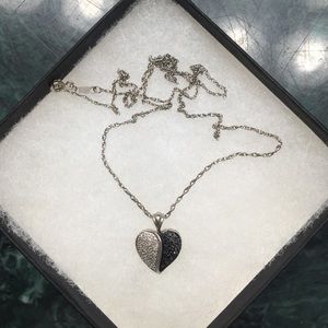 Sterling Silver Heart Necklace