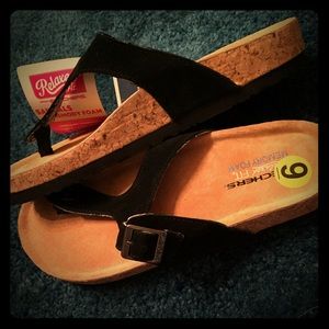 Stylish Skechers with memory foam