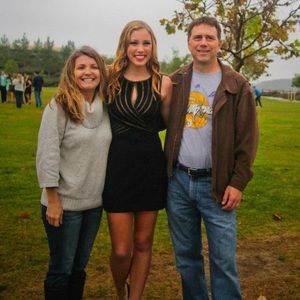 LBD with Gold Embroidery and Keyhole Cutout