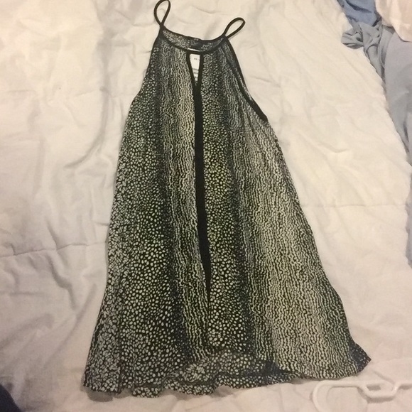 H&M Spotted black and white tunic