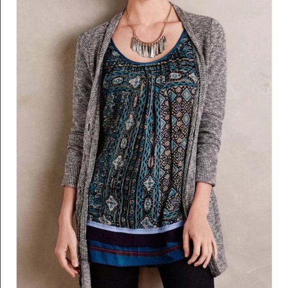 NWT Anthropologie one September Caldera Tank  S