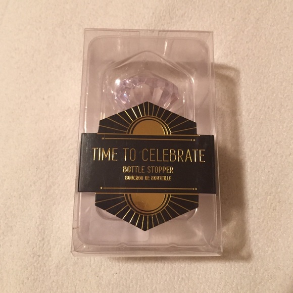 Time to celebrate bottle stopper