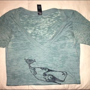 Vintage whale tshirt