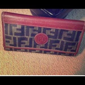 Fendi vintage wallet