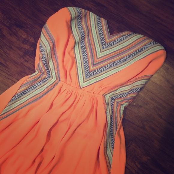 Strapless Maxi Dress