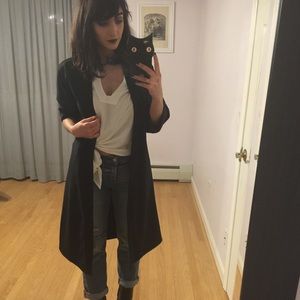 TOPSHOP knee-length kimono/jacket