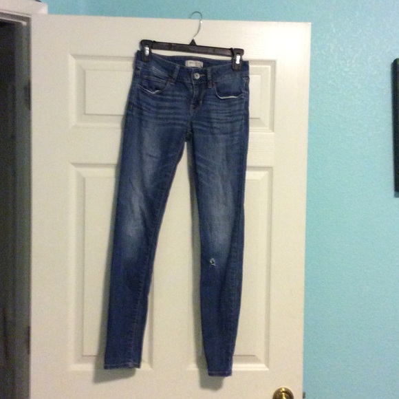 BULLHEAD DARK SKINNY JEANS