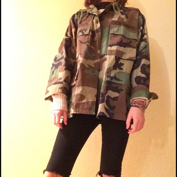 Vintage Army Jacket - Picture 4 of 4