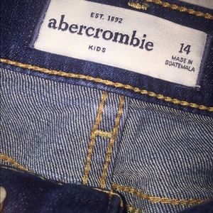 Abercrombie kids jean shorts