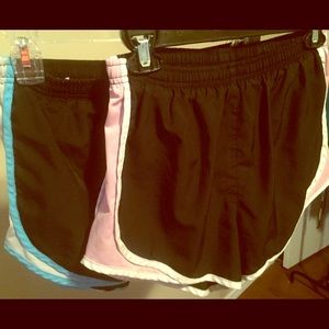 Nike women's Fit Dry Shorts - 2 pair bundle