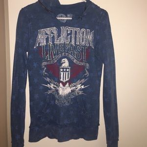 Not for sale Affliction hoodie