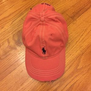 Ralph Lauren Polo pink hat