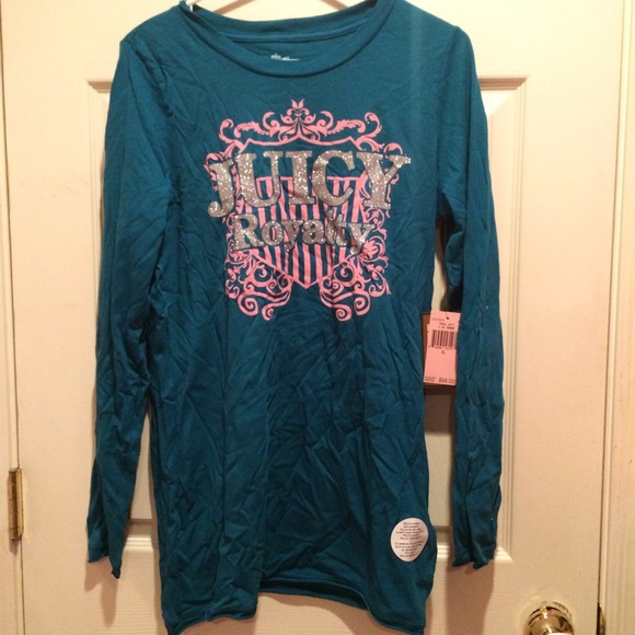 Juicy Couture Long Sleeve Graphic Tee (XL)