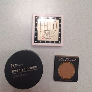3 High End Face Powders and Bronzer