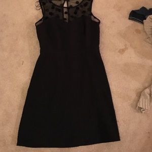 Black form fitting dress