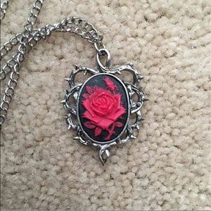 Rose necklace