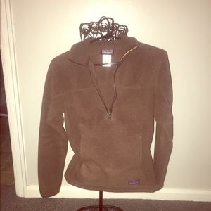 Patagonia Quarter Zip Fleece Pullover Size Small