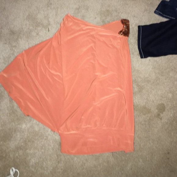One shoulder blouse